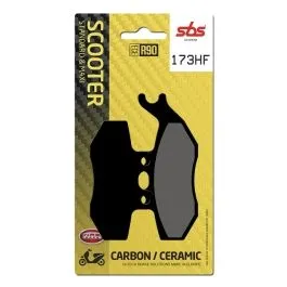 SBS 173HF BRAKE PADS CARBON CERAMIC HI-TECH