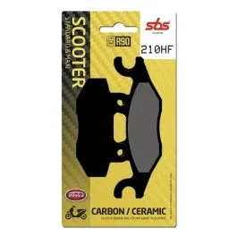 SBS 210HF BRAKE PADS CARBON CERAMIC HI-TECH