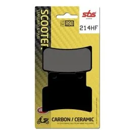 SBS 214HF BRAKE PADS CARBON CERAMIC HI-TECH