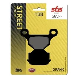 SBS 585HF BRAKE PADS CARBON CERAMIC HI-TECH