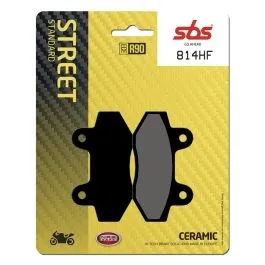 SBS 814HF BRAKE PADS CARBON CERAMIC HI-TECH