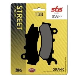 SBS 958HF BRAKE PADS CARBON CERAMIC HI-TECH
