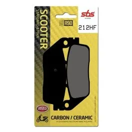 SBS 212HF BRAKE PADS CARBON CERAMIC HI-TECH