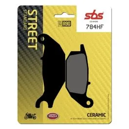 SBS 784HF BRAKE PADS CARBON CERAMIC HI-TECH