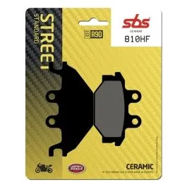 SBS 810HF BRAKE PADS CARBON CERAMIC HI-TECH