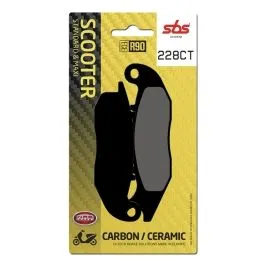 SBS 228CT BRAKE PADS CARBON CERAMIC HI-TECH