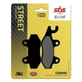 SBS 611HF BRAKE PADS CARBON CERAMIC HI-TECH