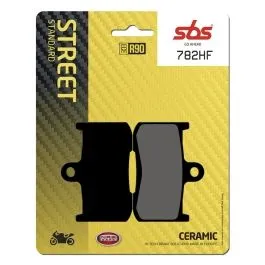 SBS 782HF BRAKE PADS CARBON CERAMIC HI-TECH