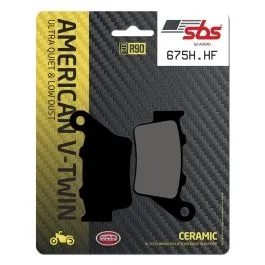 SBS 675H.HF BRAKE PADS CARBON CERAMIC HI-TECH