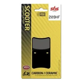 SBS 209HF BRAKE PADS CARBON CERAMIC HI-TECH