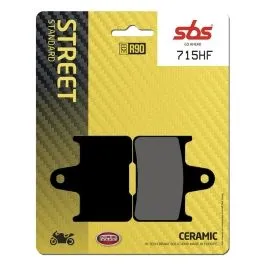 SBS 715HF BRAKE PAD CARBON CERAMIC HI-TECH