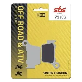 SBS 791CS BRAKE PADS SINTER CARBON HI-TECH