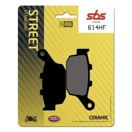 SBS 614HF BRAKE PADS CERAMIC HI-TECH