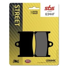 SBS 634HF BRAKE PADS CERAMIC HI-TECH
