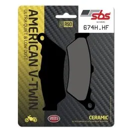 SBS 674H.HF BRAKE PADS CERAMIC HI-TECH