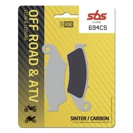 SBS 694CS BRAKE PADS SINTER CARBON HI-TECH