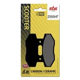 SBS 200HF BRAKE PAD CARBON CERAMIC HI-TECH