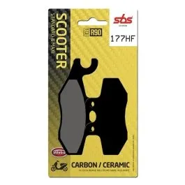 SBS 177HF BRAKE PAD CARBON CERAMIC HI-TECH