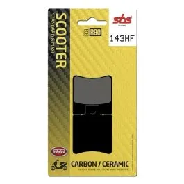 SBS 143HF BRAKE PAD CARBON CERAMIC HI-TECH