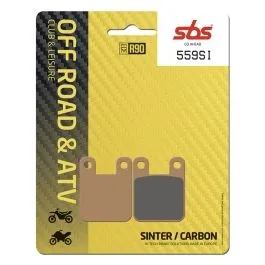 SBS 559SI BRAKE PADS SINTER CARBON HI-TECH OFFROAD
