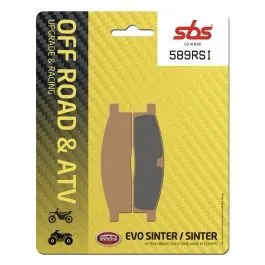 SBS 589RSI BRAKE PADS SINTER RACING HI-TECH OFFROAD