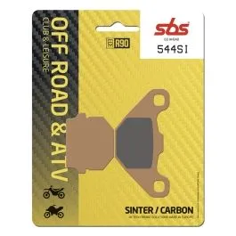 SBS 544SI BRAKE PADS SINTER CARBON HI-TECH OFFROAD
