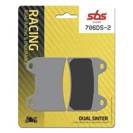 SBS 706DS-2 BRAKE PADS DUAL SINTER ROAD RACING DYNAMIC RACING CONCEPT HI-TECH