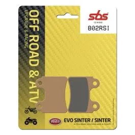 SBS 802RSI BRAKE PADS SINTER RACING HI-TECH OFFROAD