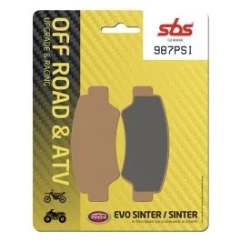 SBS 987PSI BRAKE PADS SINTER HI-TECH ATV & UTV