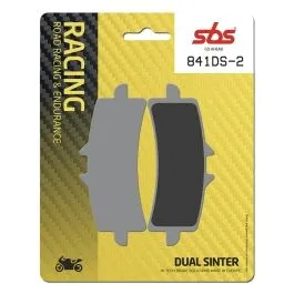 SBS 841DS-2 BRAKE PADS DUAL SINTER ROAD RACING DYNAMIC RACING CONCEPT HI-TECH