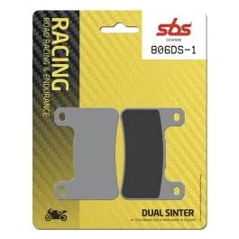 SBS 806DS-1 BRAKE PADS DUAL SINTER ROAD RACING DYNAMIC RACING CONCEPT HI-TECH