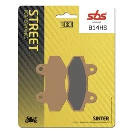 SBS 814HS BRAKE PADS SINTER RACING HI-TECH