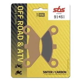 SBS 914SI BRAKE PADS SINTER CARBON OFFROAD HI-TECH