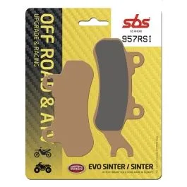SBS 957RSI BRAKE PADS EVO SINTER OFFROAD HI-TECH