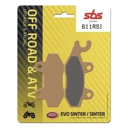 SBS 611RSI BRAKE PADS EVO SINTER OFFROAD HI-TECH