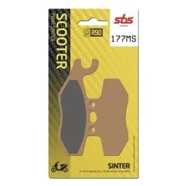 SBS 177MS BRAKE PADS SINTER SCOOTER HI-TECH