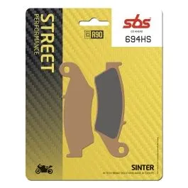 SBS 694HS BRAKE PADS SINTER RACING HI-TECH