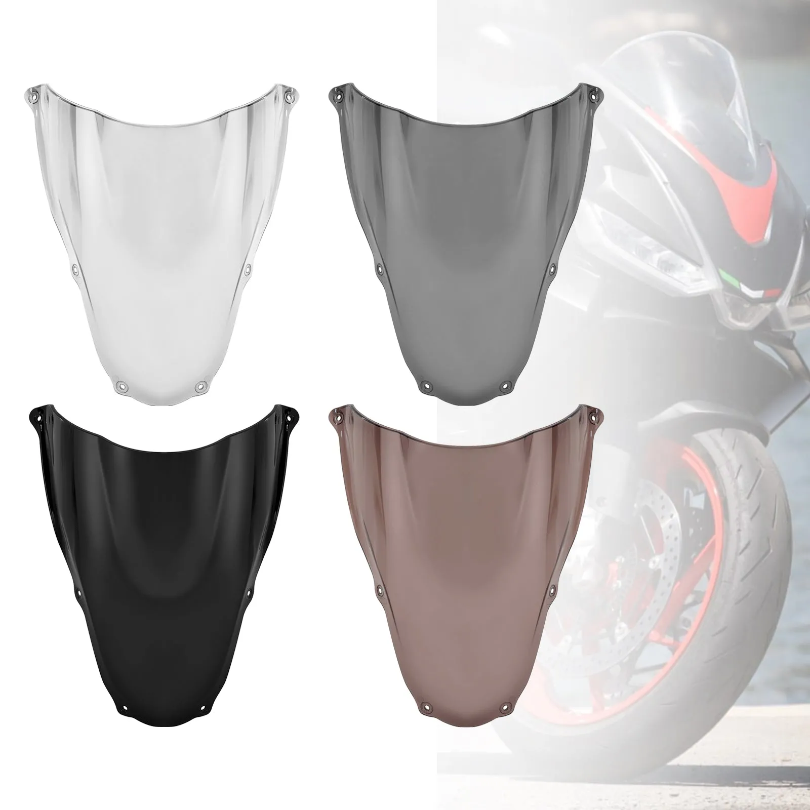 ABS Pare-Brise Saute-Vent pour Aprilia RS125 2006-2010