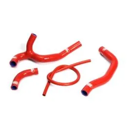 SAMCO HON-28-RD RADIATOR HOSE KIT SILICONE RED