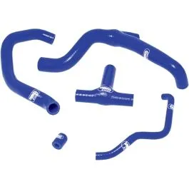 SAMCO HUB-2-BL RADIATOR HOSE KIT SILICONE BLUE