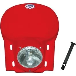 UFO ME08040B VINTAGE UNIVERSAL HEADLIGHT (78-88) RED