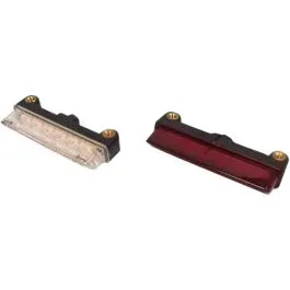 PARTS UNLIMITED 011610911 LED TAIL LIGHT / CLEAR LENS / BLACK