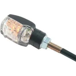 PARTS UNLIMITED 01185651 LED CLEAR - LENS TURN SIGNAL / BLACK