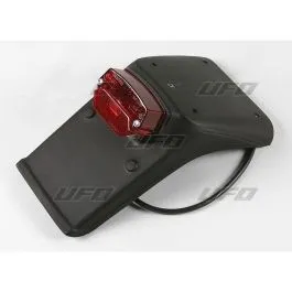 UFO KT03039#001 REPLACEMENT LICENSE PLATE HOLDER FOR ENDURO REAR FENDERS