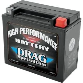 DRAG SPECIALTIES DRSM720BH BATTERY HIGH PERFORMANCE AGM 12V LEAD ACID REPLACEMENT 175 MM X 87 MM X 155 MM BLACK