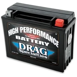 DRAG SPECIALTIES DRSM7250H BATTERY HIGH PERFORMANCE AGM 12V LEAD ACID REPLACEMENT 205 MM X 87 MM X 162 MM BLACK