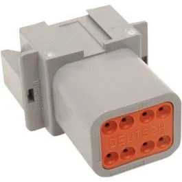 NAMZ DR-8G RECEPTACLE DEUTSCH DT-SERIES 8-PIN GREY