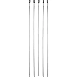 MOOSE RACING 304-0508-M 8' CABLE TIES STAINLESS STEEL 5-PACK