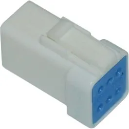 NAMZ NJST-06R JST MINI SERIES RECEPTACLE CONNECTOR MALE W/SEAL 6-WIRE