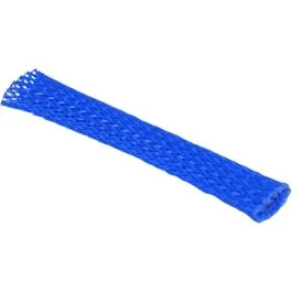 NAMZ NBFS-BL SLEEVING BRAIDED BLUE 10'